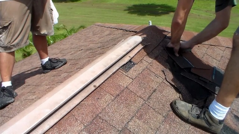 storm damage roof replacement